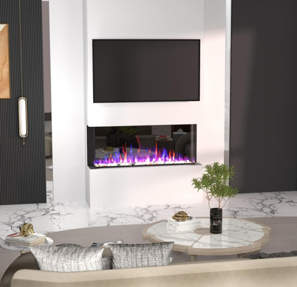 3 zijden glashaard Stresa 130