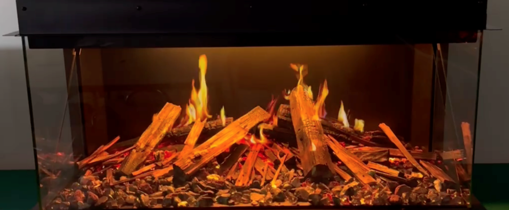 Vlameffect Ascona HD-LCD-haarden Comfortable at Home