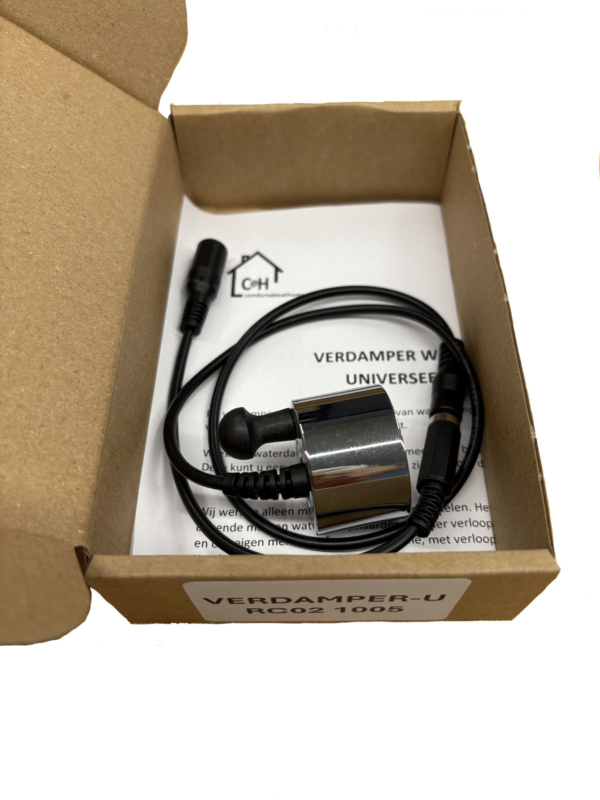 Verdamper waterdamphaarden universeel 38mm