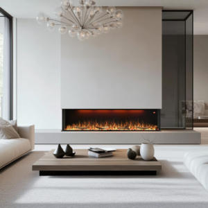 Comfortable at Home, Laveno 182 haard in modern interieur