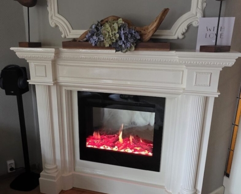 Comfortable at Home. Ascona 66 haard in klassieke schouw