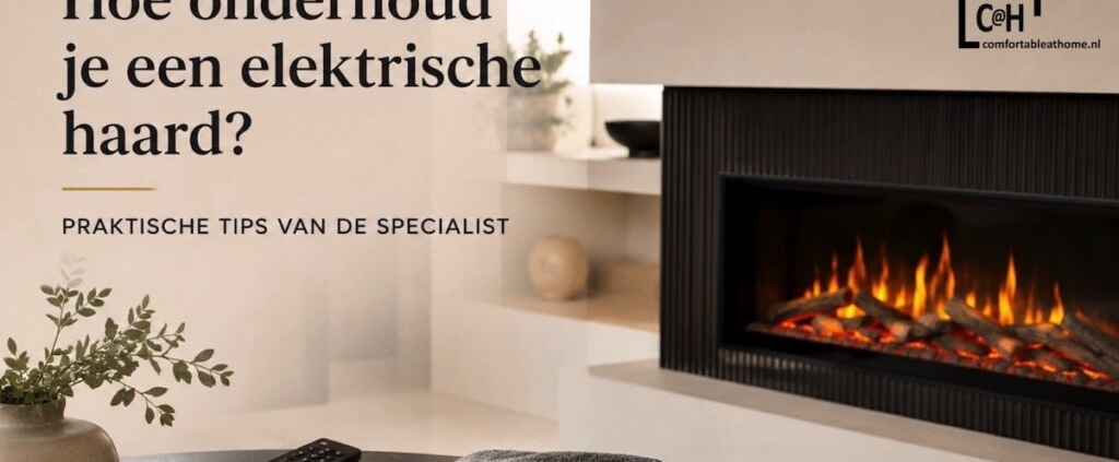 Comfortable at Home, onderhoud elektrische haard