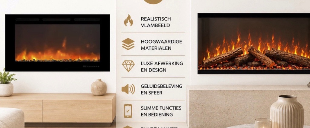 Comfortable at Home, premium elektrische haarden